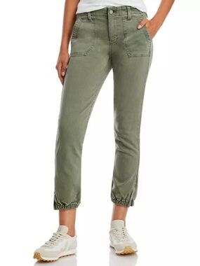 Paige Mayslie Jogger - Faded Army Green Size 29